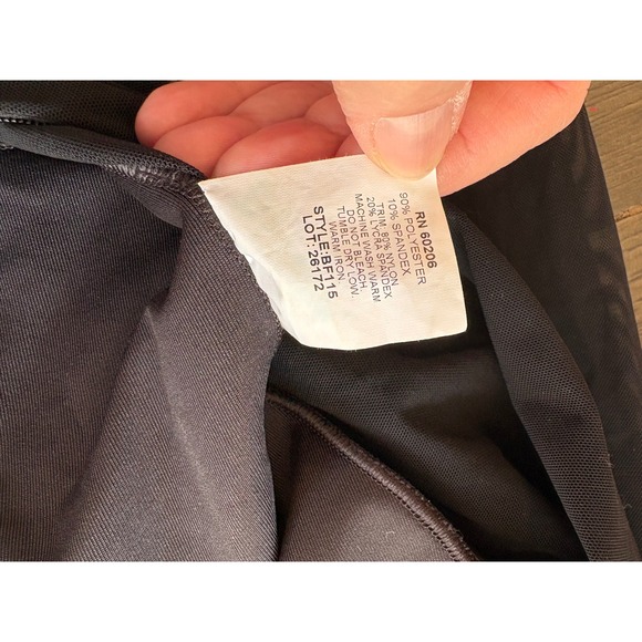 Dance Leotard Performance Wear‎ Black Long Sleeve Gymnastics Unitard Kids M - Picture 4 of 16